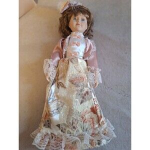 Collectible 17" Ashley Belle Porcelain Doll Vintage